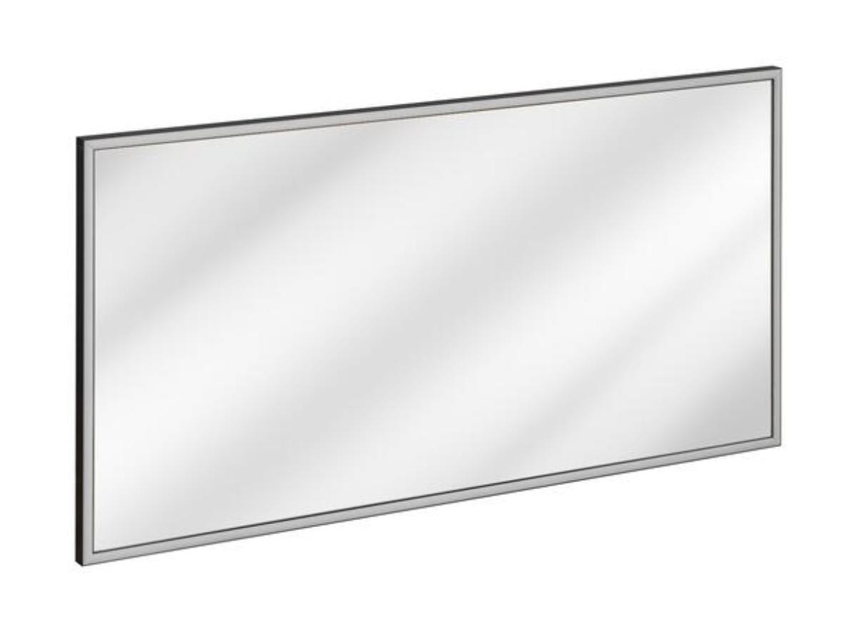 Komplett baderomspakke VIOLA VILLA 120 med LED-speil og Gun Metal-armatur